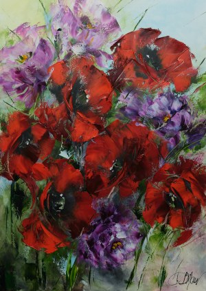 Danuta Mazurkiewicz, Red poppies