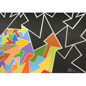 Piotr Kwiatkowski, Black and Color Composition