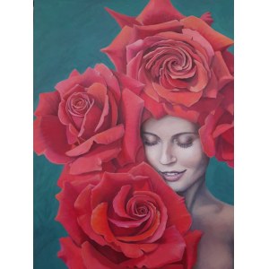 Olena Lytvynenko, Rose girl hyperrealistic