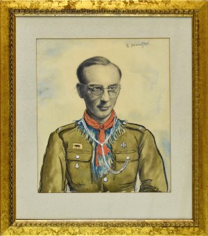 Franciszek JAŹWIECKI (1900-1946), Portret Wróblewskiego, 1945