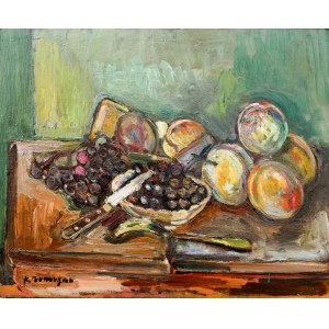 Pinchus KRÉMEGNE (1890-1981), Still life with fruit