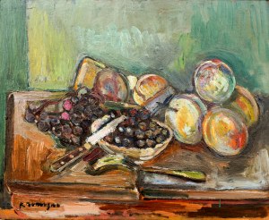 Pinchus KRÉMEGNE (1890-1981), Martwa natura z owocami