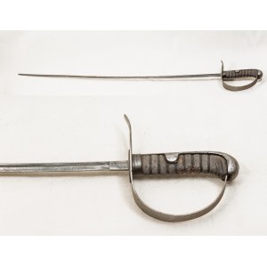 WEYERSBERG &amp; STAMM, RAKÚSKO, 19. storočie, Cvičný meč na výcvik v mečiarizme, bez šatky