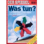 Rafał Olbiński (nar. 1943), Was Tun? / Co dělat?, 1998 (ilustrace na obálce časopisu Der Spiegel, č. 40/28.9.98).