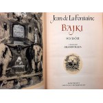 La Fontaine - Bajki - il. Grandville'a, Wydanie Pierwsze [1955]