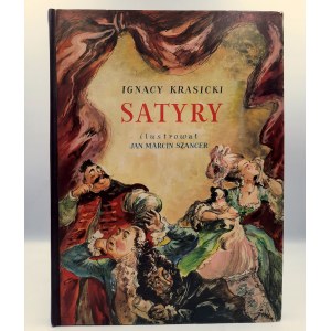 Krasicki Ignacy - Satires - il. J.M. Szancer [1952].