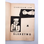 Lem S. - Investigation - First Edition, [ Boratyński] , Warsaw 1959.