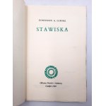 Luboml K. - Stawiska - London 1966 [500 copies only].
