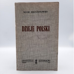 Krzyżanowski A. - History of Poland - Paris 1973