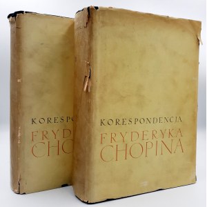 Sydow E. - Korespondence Fryderyka Chopina - T.I -II - Varšava 1955