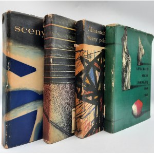 Casto E. - Almanach Sceny Polskiej - 4 Bände - 1960- 1964