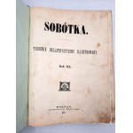 Sobótka - Beletrystyczny Tygodnik Ilustrowany - Poznań Rok 1871