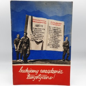 Kolektivní práce - Turistická brožura - Varšava 1952