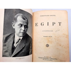 Goetel F. - Egypt - druhé vydanie - Varšava 1930