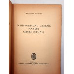 Piwocki K. - O historycznej genezie Polskiej Sztuki Ludowej - Wrocław 1953