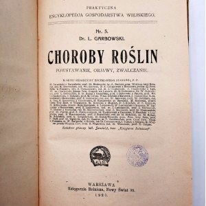 Garbowski L. - Choroby roślin - Warszawa 1921