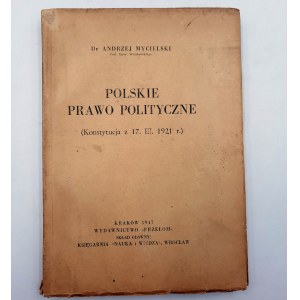 Mycielski A. - Polish political law - Cracow 1947