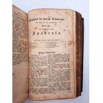 [Danzig Bible] - Biblia je celé Písmo Starej a Novej zmluvy - Halle 1854