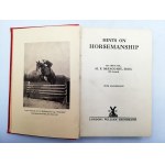 McTaggart M.F. - Hints on Horsemanship - Londýn 1922