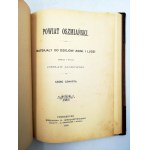 Jankowski Czesław - Powiat Oszmiański cz. 1-4 [komplet], Petersburg 1896/1900