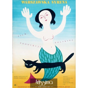 Lipiński Eryk, Plakat filmowy Warszawska Syrena, 1956