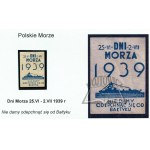 (POLSKIE Morze) Dni Morza 25-VI - 2-VII 1939. Nie damy odepchnąć się od Bałtyku.