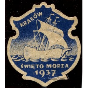 (POLSKIE Morze) Święto Morza 1937. Kraków.