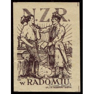 (NARODOWY Związek Robotniczy) N. Z. R. w Radomiu.