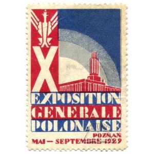 (Messen und Ausstellungen) X Exposition Generale Polonaise. Poznań Mai - Septembre 1929.
