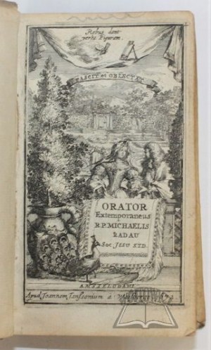 RADAU Michaele, Orator Extemporaneus seu Artis Oratoriae Breviarium Bipartitum.