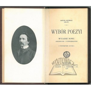 (OPPMAN Artur) Or-Ot, Wybór poezyi.