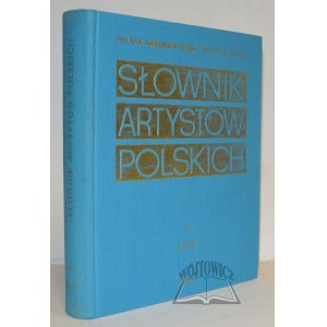 SŁOWNIK artystów polskich i obcych w Polsce działających. T. 5.