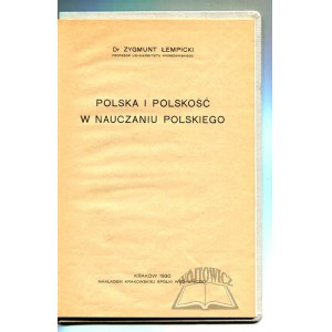 ŁEMPICKI Zygmunt, Poland and Polishness in Polish teaching.