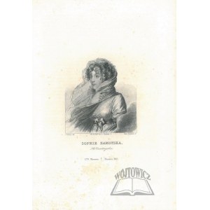 ZAMOYSKA Žofie (1779-1837), dcera Izabely Czartoryské z Flemingu, manželky Kostky Zamoyského.