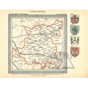 (Karte). II. Bezirk Gostynski.