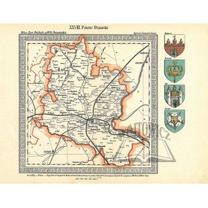 (Mapa). XXVIII. Powiat Bydgoski.