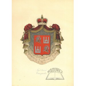 (SANGUSZKOWIE, family crest). Gierb kniaziej Sanguszek.