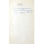 BANACH Andrzej - Hasior. Handschriftliche Unterschrift des Künstlers