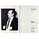 Catalog of Mark Rothko's last exhibition. 1971.