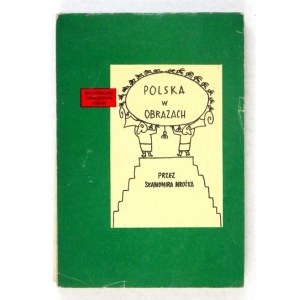 MROŻEK Slawomir - Polska w obrazach. Kraków 1957, Künstlerisch-Graphischer Verlag. 16 podł., p. 206....