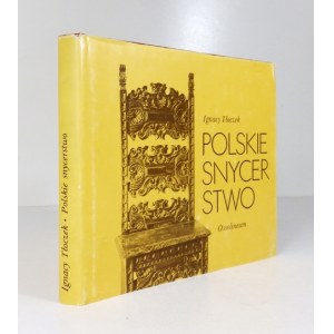 [POLSKIE RZEMIOSŁO] TŁOCZEK Ignacy - Polskie snycerstwo. 1984