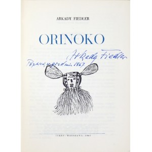 FIEDLER Arkady - Orinoco. Widmung des Autors