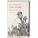 HARASYMOWICZ J. - Córka rzeźnika. Oprac. graf. J. Młodożeniec. Dedykacja autora