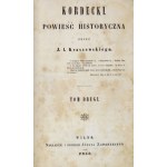 J. I. KRASZEWSKI - Kordecki. T. 1-2. 1852. Erste Ausgabe.