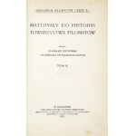 MATERYAŁY do histori Towarzystwa Filomatów. Edícia: Stanisław Szpotański a Stanisława Pietraszkiewiczówna. T. 1-...