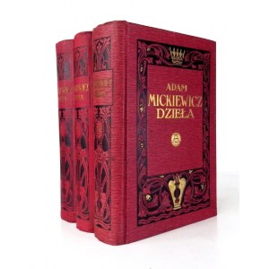 A. Mickiewicz - Werke. T. 1-3. 1911. Verlagseinbände, sehr guter Zustand.