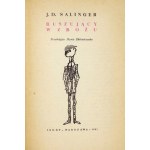J. Salinger - Der Fänger im Roggen. 1961. 1. polnische Ausgabe. Wrapper von J. Młodożeniec.