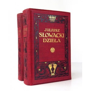 J. Słowacki - Dzieła. T. 1-2. 1909. W oprawie wydawniczej, stan dobry.