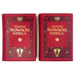 J. Słowacki - Dzieła. T. 1-2. 1909. W oprawie wydawniczej, stan dobry.