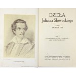 J. Słowacki - Dzieła. T. 1-2. 1909. W oprawie wydawniczej, stan dobry.